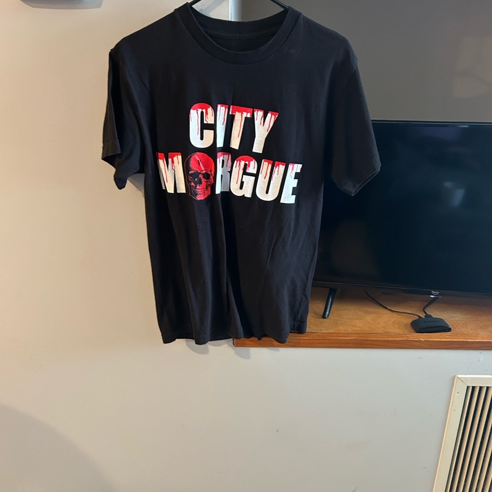 VIP Black City Morgue Graphic Tee